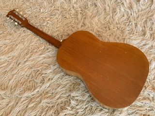 Vintage 1967 Gibson LG - 0 Natural Acoustic Electric USA Made Guitar w/ Case 9
