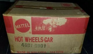 Vintage Hot Wheels Case 144 Cars