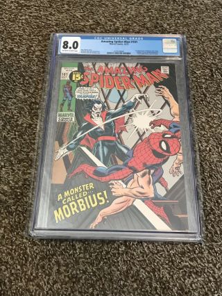 Spider - Man 101 Cgc 8.  0 Ow/w Pages 1st Appearance Morbius Rare Key Issue