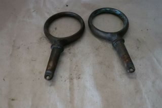 Vintage Brass Bronze Oar Locks 2 Bronze Oarlocks