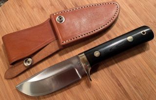 Lile No Dot Model 12 Knife.  Very Rare James B.  Lile Jimmy D2 Blade