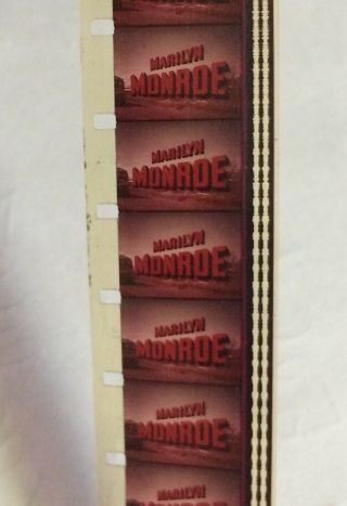 Vintage Movie 16mm BUS STOP Feature 1956 Film Marilyn Monroe Adventure Drama 5