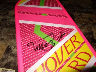 Back To The Future II Movie Rare Signed Prop Hoverboard Michael J Fox Marty 2