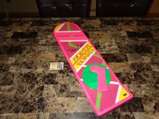 Back To The Future II Movie Rare Signed Prop Hoverboard Michael J Fox Marty 7