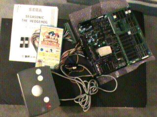 Sega Sonic The Hedgehog Jamma Arcade System 32 Board Rare Pcb