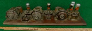 Antique Atwater Kent Model 10 Breadboard Tube Radio Vintage Audio W/ Ls / Nr