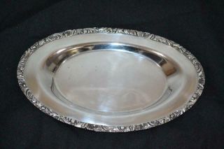 Durham Sterling Silver 925 Ornate Platter Tray 11.  5 Ounces 327 Grams Scrap / Use