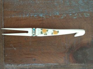 Antique Sailor Maritime Scrimshaw Boot - Needle - - Folk Art 4