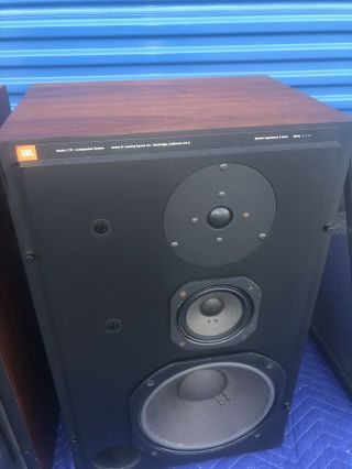 Vintage and pristine JBL L - 110 Monitor Speakers (2) 5