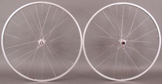 Sun Cr18 700 Silver Wheelset Wheels 126mm 5 6 7 Speed Freewheel Fit Vintage Bike