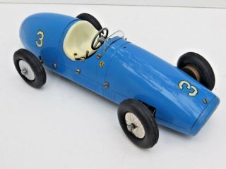 Rare Ascari Bral Ferrari No Ingap Tin Toy Race Car