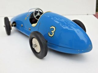 Rare Ascari BRAL FERRARI no ingap Tin Toy Race car 5
