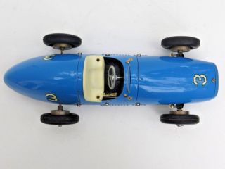 Rare Ascari BRAL FERRARI no ingap Tin Toy Race car 7