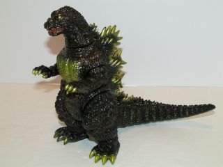 2009 Marmit 1989 Godzilla Vs Biolante 9 " Figure Black W/gold Glitter Rare Nm
