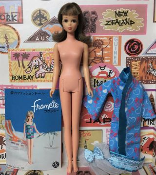 (RESERVED) Vintage Barbie Cousin Japanese Exclusive Francie Doll byApril 8