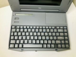 - Vintage NEC Versa V/50 PC Laptop Model PC - 710 - 1541 W/ Charger 4