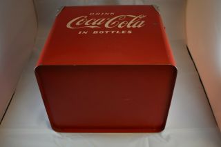 Rare Acton Junior Coca Cola Coke Cooler,  Vintage 50’s NOS 6 Pack Picnic 5