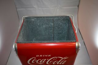 Rare Acton Junior Coca Cola Coke Cooler,  Vintage 50’s NOS 6 Pack Picnic 6