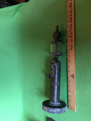 Vintage Rare Cigarette Lighter Filling Station Fluid Dispenser Visible Gas Pump 12