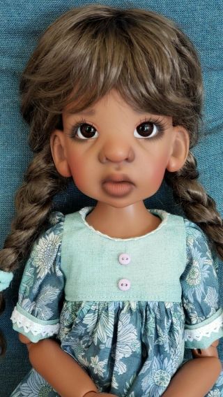 Kaye Wiggs Rare Yani Dark Tan Msd Bjd Doll Resin Aboriginal Cutie Minty