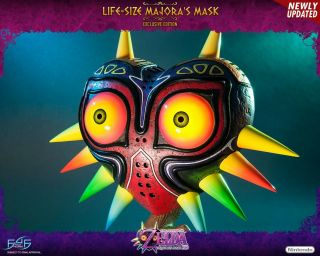 First4Figures Day 1 Majora ' s Mask Exclusive Statue Legend of Zelda Nintendo RARE 4