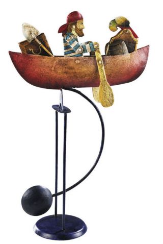 Nautical Rowing Pirate Sky Hook Teeter Totter Metal Balance Toy