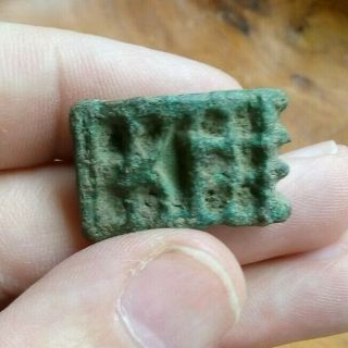 ROMAN PERIOD Ancient Bronze Decorative brooch / fibula 2