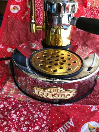 Vintage S1 Elektra Micro Casa a Leva Espresso Coffee Machine Well. 2