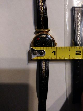 Vintage Ernest Borel Kaleidoscope Cocktail Swiss Mech Watch,  2 Replacment Bands 8