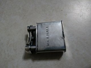 Vintage Sterling Silver Mexico Lift Arm Lighter 900 Silver Rare