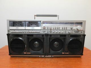 SHARP GF - 777 Model Vintage Dual Cassette Boombox Ghettoblaster 2