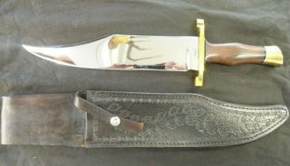Vintage Gil Hibben Classic Bowie Knife - Manufactured Circa 1965