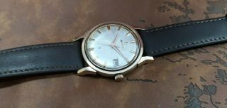 OMEGA CONSTELLATION cal.  561 AUTOMATIC 18K GOLD BEZEL VINTAGE RARE SWISS WATCH. 5