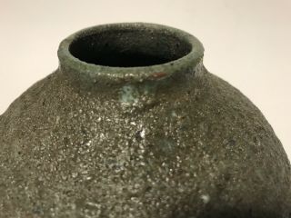 VINTAGE BEATRICE WOOD “BEATO” VOLCANIC GLAZE VASE - 9