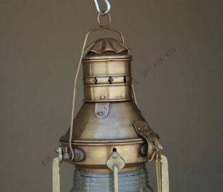 Antique Marine Ship Lantern Boat Light Anchor Lamp Cargo Ship Oil Kerosene Lamp 3