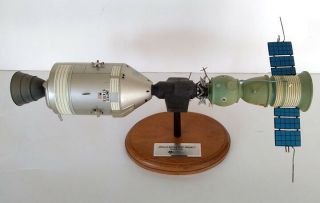 Rare,  Vintage Rockwell Contractor Test Model Apollo Soyuz Mission Pacmin