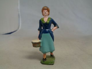 Antique Britains Ltd Lead Lady Figurine