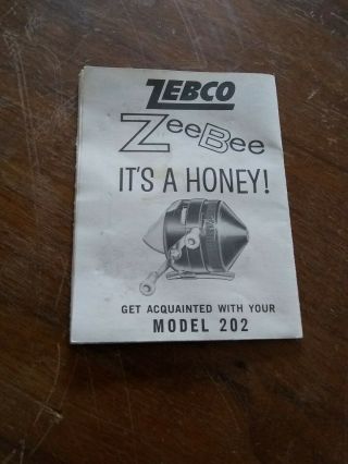 ZEBCO 202 4 NOTCH SPINNER HEAD 4