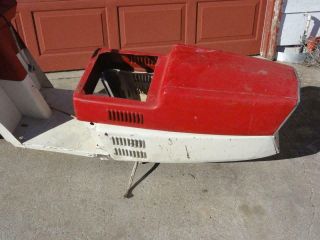 Vintage Cushman Pacesetter Allstate Jetsweep Scooter Road King Project 4