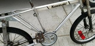 Kawasaki BX200 Vintage BMX Motorcross bicycle 11
