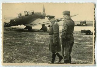 Ww2 Archived Photo Junkers Ju 87 Stuka At Aerodrome