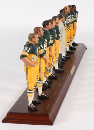 Rare Pristine 1966 Green Bay Packers Championship Team Figurine By Danbury