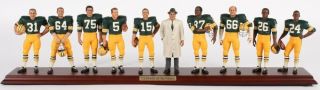 RARE PRISTINE 1966 Green Bay Packers Championship Team Figurine by Danbury 2