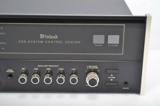 McIntosh C35 Stereo Preamplifier - Phono Stage - Vintage Audiophile Classic 8