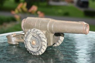 Vintage Big - Bang Toy Cannon - Cast Iron Conestoga Co.  1950 