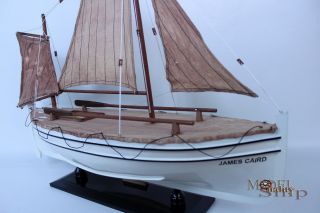 James Caird - Handmade Wooden Model Boat 10