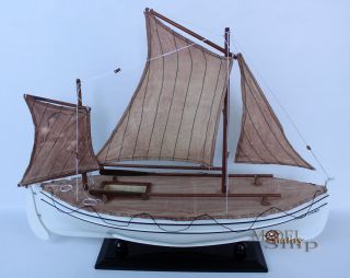 James Caird - Handmade Wooden Model Boat 11