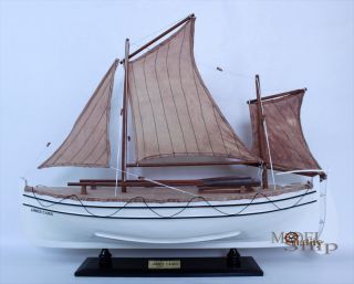 James Caird - Handmade Wooden Model Boat