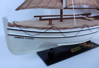 James Caird - Handmade Wooden Model Boat 4