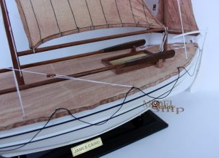 James Caird - Handmade Wooden Model Boat 5